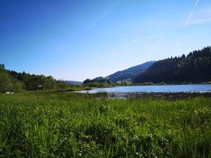 Baignade au Lac de Lamoura
