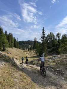 VTT dans le Haut-Jura